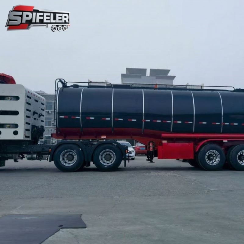 Semirremolque de transporte de asfalto