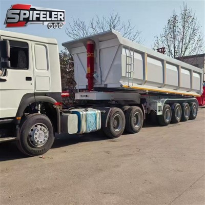 Transporte de camión volquete