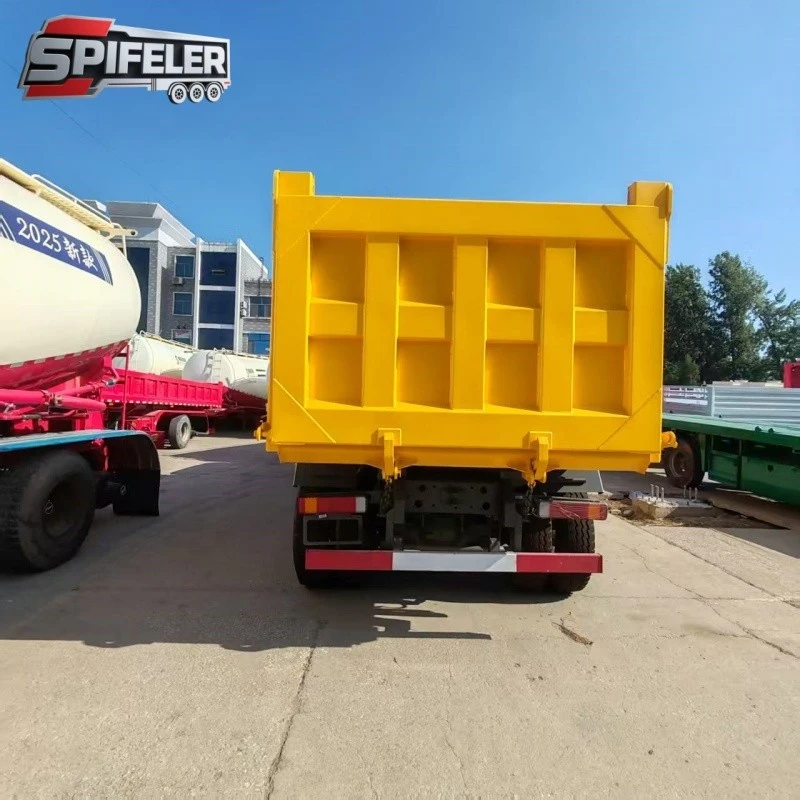 Two Axle Semi Trailer Dump Trailer factory