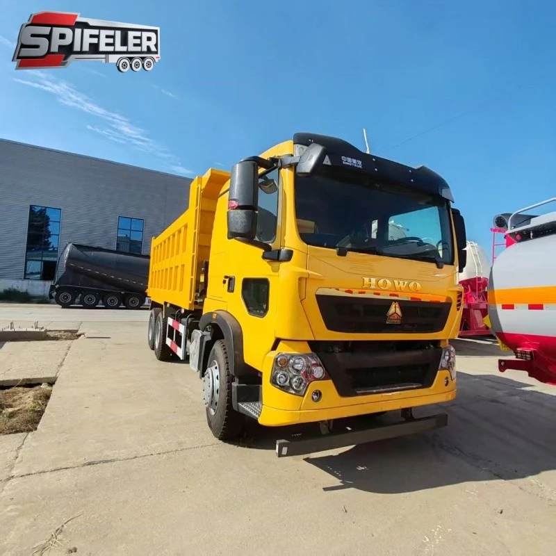 Two Axle Semi Trailer Dump Trailer high quality